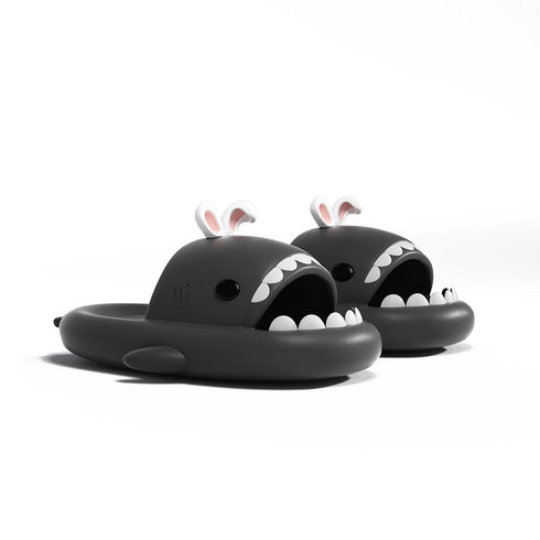 Sharkicks Basic - Claquettes Requins Lapin